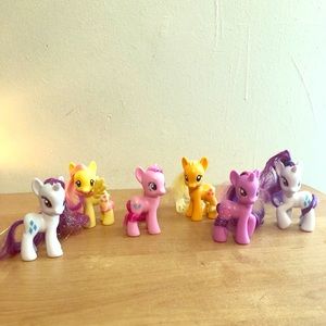 3” tall g4 my little pony lot